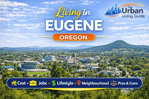 Living in Eugene, Oregon – Cost, Jobs, Neighborhood & Lifestyle Guide 2026