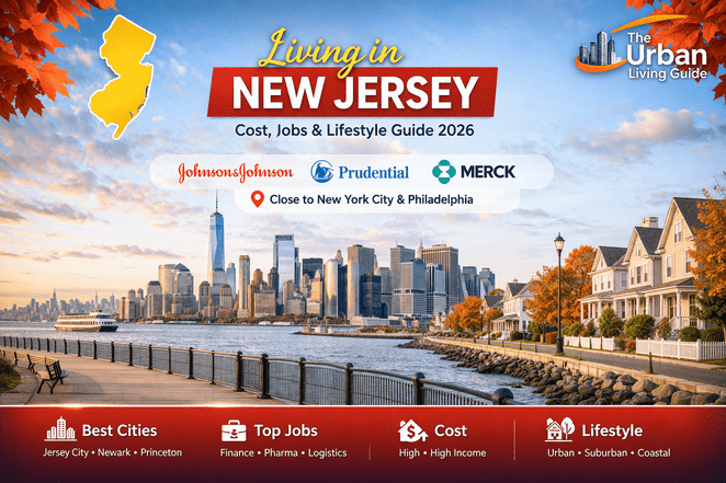 Living in New Jersey – Cost, Jobs & Lifestyle Guide