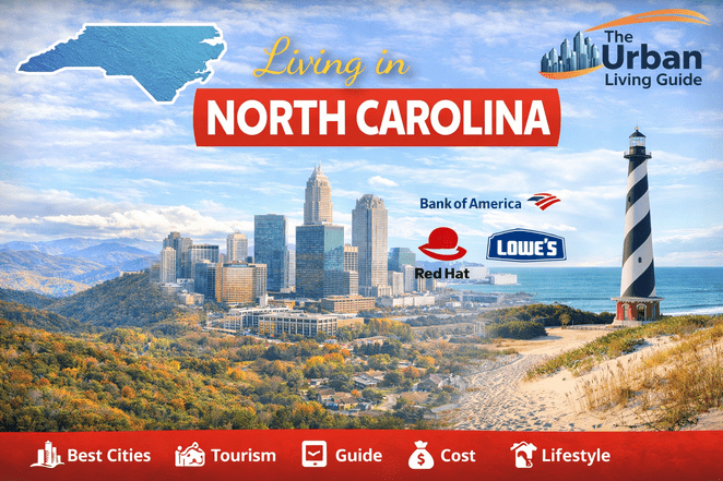 Living in North Carolina – Cost, Jobs & Lifestyle Guide