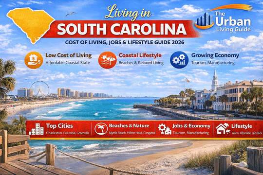 Living in South Carolina – Cost, Jobs & Lifestyle Guide