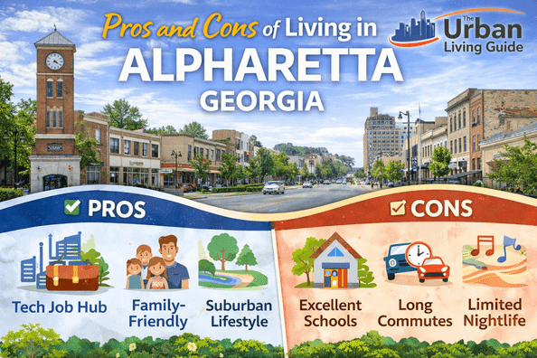 Pros and Cons of Living in Alpharetta