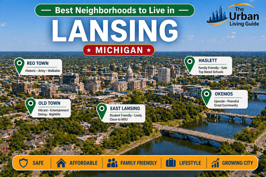 Living Near the Capitol – Best Neighborhoods in Lansing, Michigan