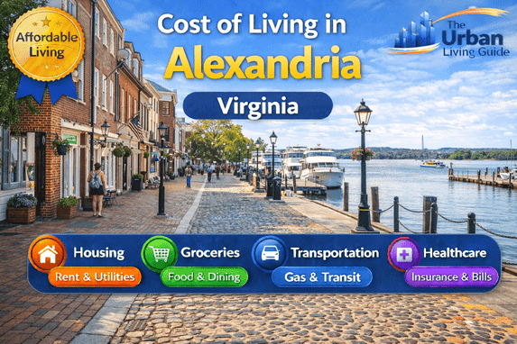 Cost of Living in Alexandria, Virginia – Expense Guide