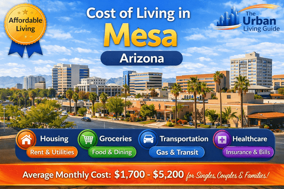 Cost of Living in Mesa Arizona – Expense Guide