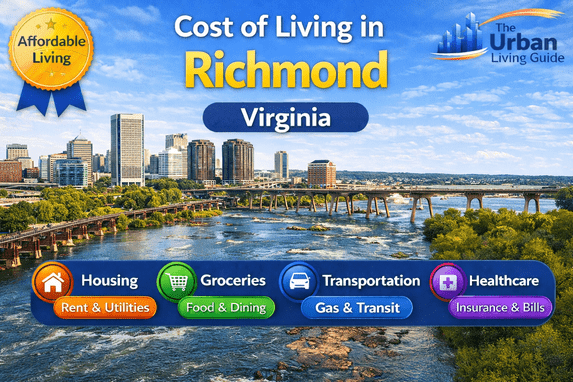 Cost of Living in Richmond, Virginia – Expense & Housing Guide