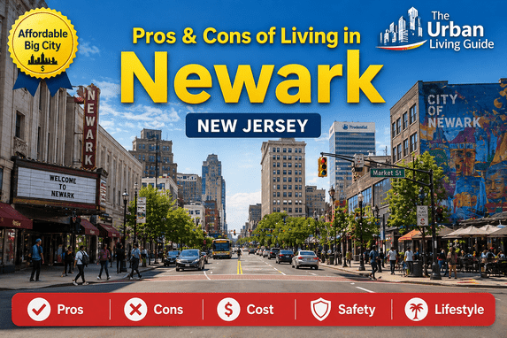 Pros and Cons of Living in Newark, New Jersey