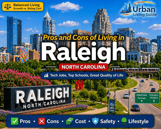 Tech Growth & Quality Life – Pros and Cons of Living in Raleigh, North Carolina