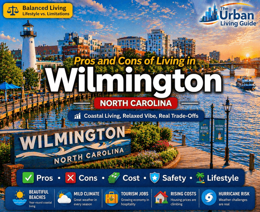 Coastal Lifestyle & Trade-Offs – Pros and Cons of Living in Wilmington, North Carolina