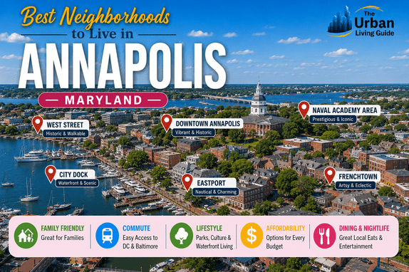 Best Neighborhoods in Annapolis, Maryland – Sailing Capital Living Guide