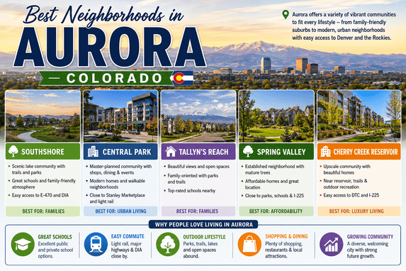 Best Neighborhoods in Aurora