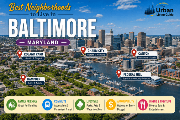 Best Neighborhoods in Baltimore, Maryland – Charm City Living Guide