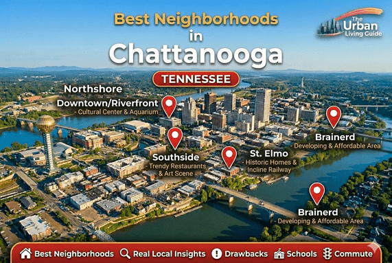 Best Neighborhoods in Chattanooga TN – Mountains, Rivers & Real Community