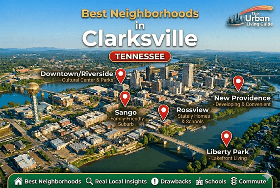 Best Neighborhoods in Clarksville TN - Military Friendly & Family Ready