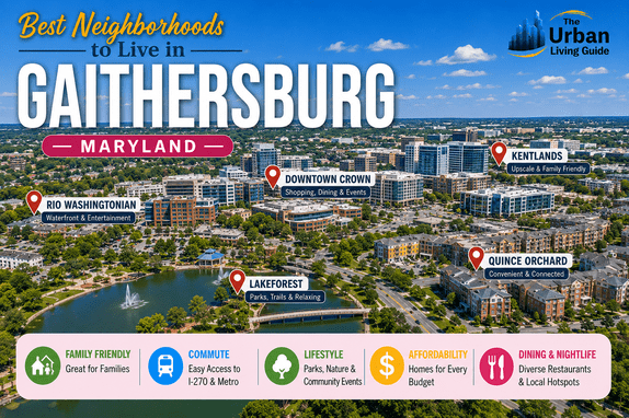 Best Neighborhoods in Gaithersburg, Maryland – I-270 Corridor Living Guide