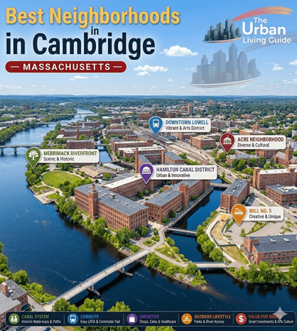 Best Neighborhoods in Lowell, MA – Affordable Areas to Live