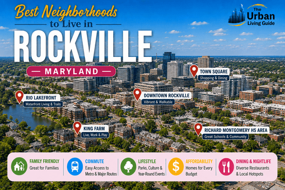 Best Neighborhoods in Rockville, Maryland – Metro-Connected Living Guide