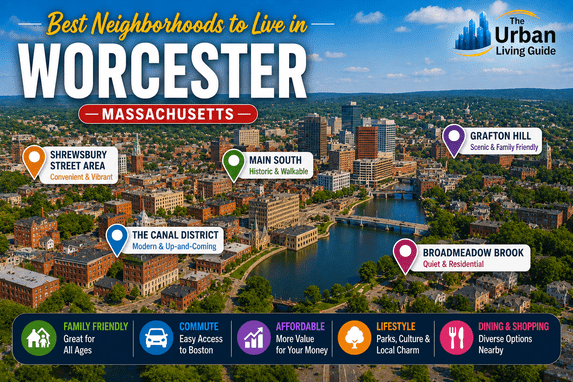 Best Neighborhoods in Worcester, MA – Affordable & Livable Areas
