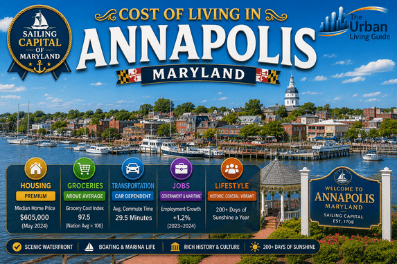 Cost of Living in Annapolis, MD Housing, Waterfront Lifestyle & Daily Expenses