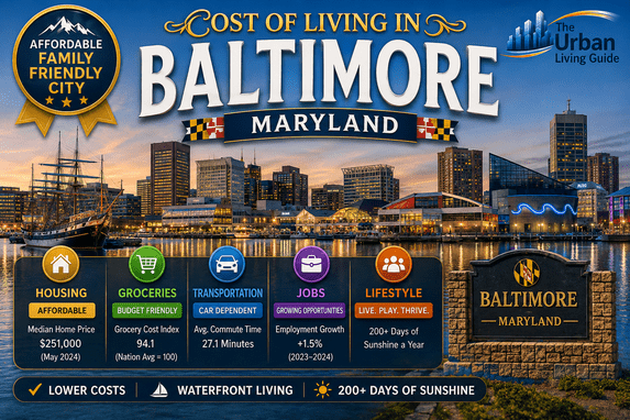 Cost of Living in Baltimore, Maryland – Guide