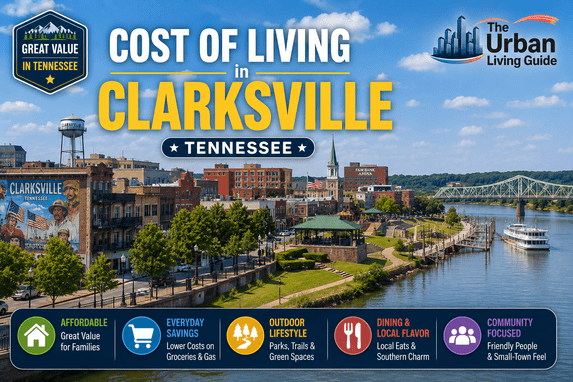 Your Budget Loves the Cost of Living in Clarksville, Tennessee