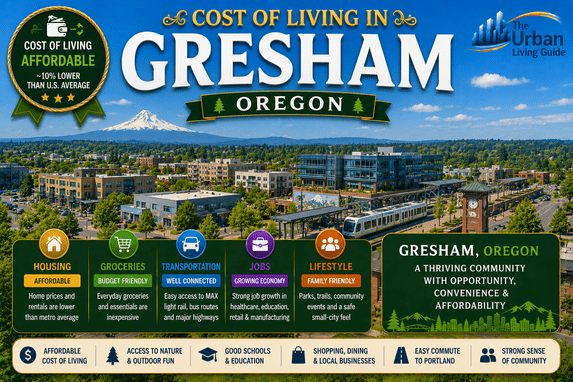 Cost of Living in Gresham, OR Affordable Portland Metro Access