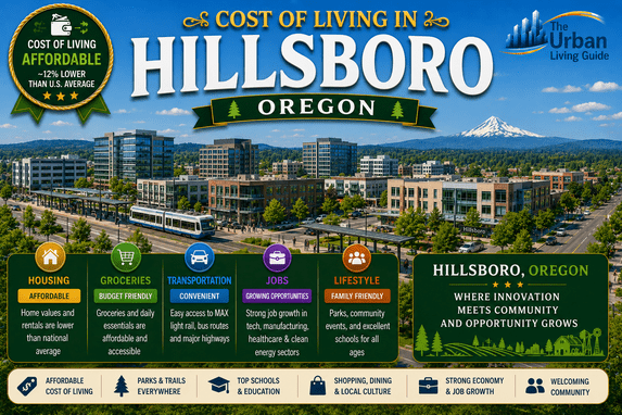 Cost of Living in Hillsboro, OR Intel & Tech Hub Expenses