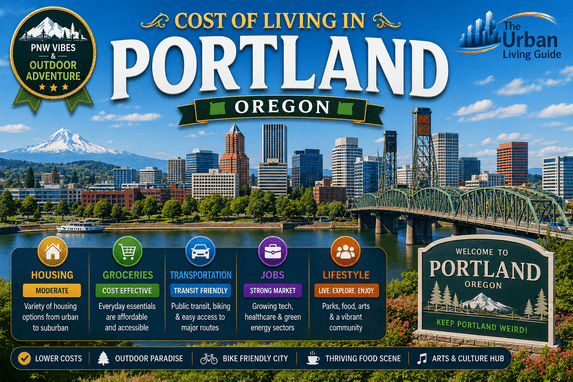 Cost of Living in Portland, OR Urban Living & No Sales Tax