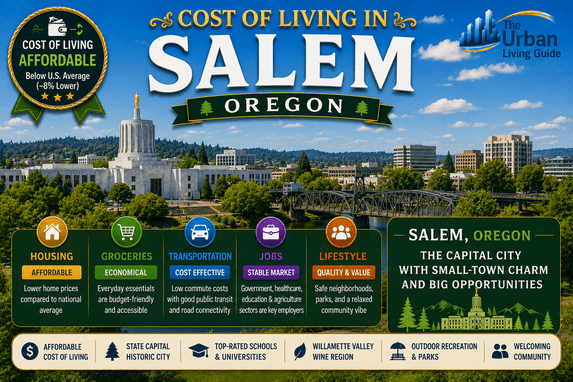 Cost of Living in Salem, OR State Capital Affordability