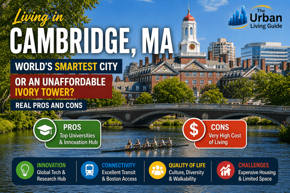 Harvard, MIT and Sky-High Rents — Pros and Cons of Living in Cambridge, MA