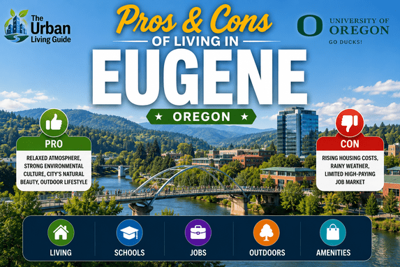 Pros and Cons of Living in Eugene in Near Oregon’s College Town Culture