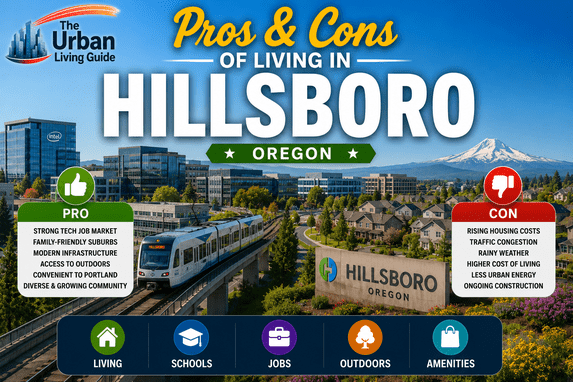 Pros and Cons of Living in Hillsboro in Near Oregon’s Silicon Forest