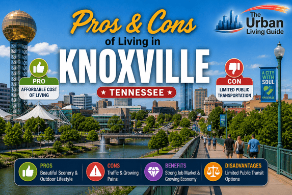 Smoky Mountains and Southern Charm — Pros and Cons of Living in Knoxville, TN