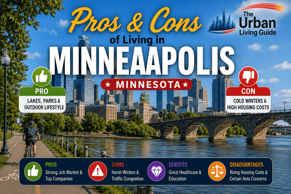 Pros and Cons of Living in Minneapolis Near the Twin Cities Lakes