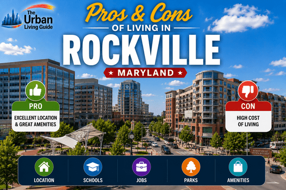 Pros and Cons of Living in Rockville, MD Biotech Hub