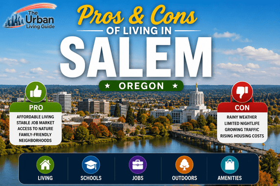 Pros and Cons of Living in Salem in Near Oregon’s Capital Region