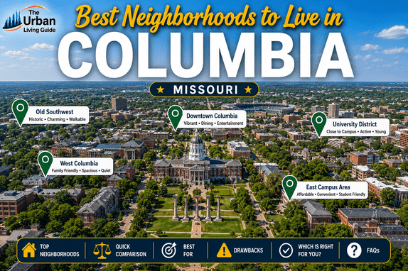 Best Neighborhoods in Columbia, Missouri