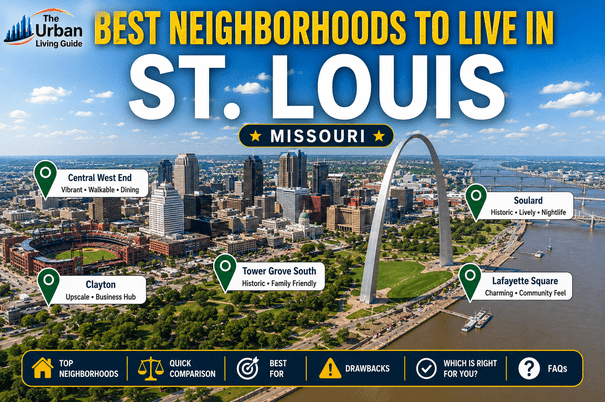 Best Neighborhoods in St. Louis, Missouri