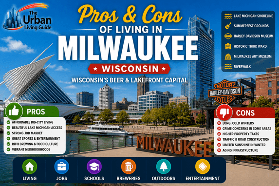 Pros and Cons of Living in Milwaukee in Wisconsin’s Beer and Lakefront Capital