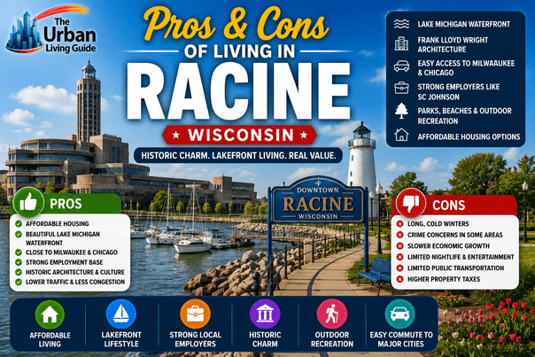 Pros and Cons of Living in Racine Along Wisconsin’s Historic Lake Michigan Coast