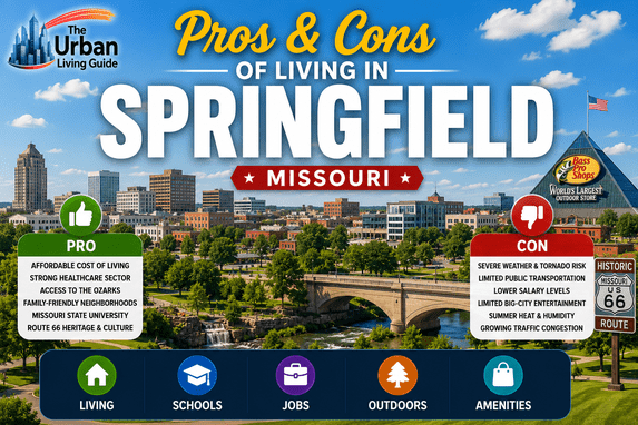 Pros and Cons of Living in Springfield Near the Missouri Ozarks