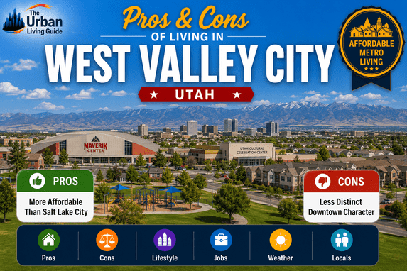 pros and cons of living in West Valley City