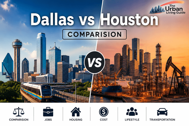 Dallas vs Houston Comparison